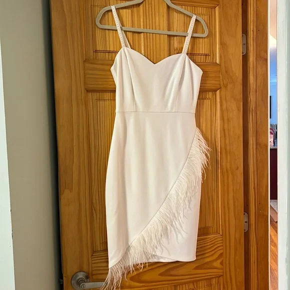 aqua formal white dress Sequin Mermaid Long Prom Dress main image 1